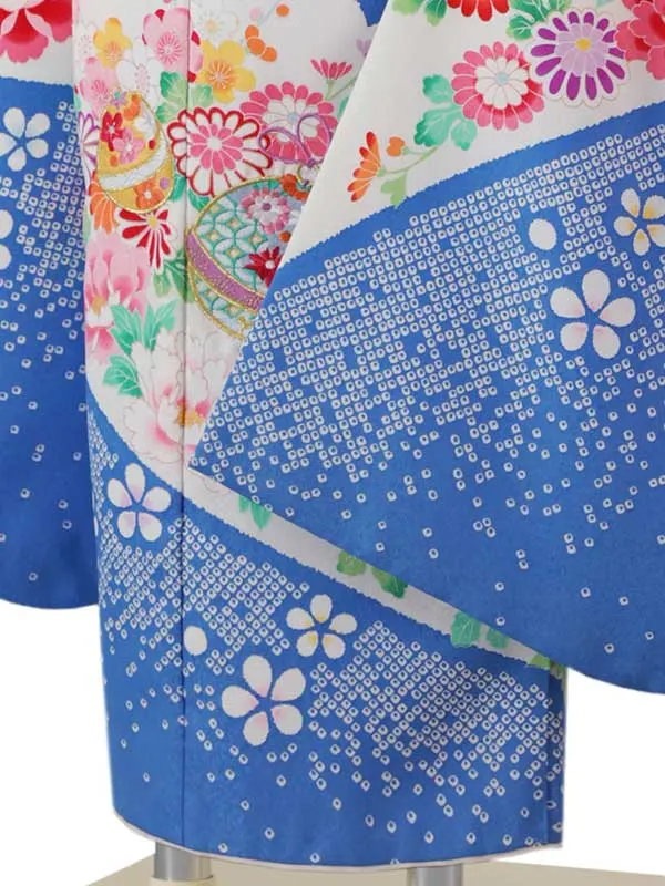 7歳(四つ身)青 七五三