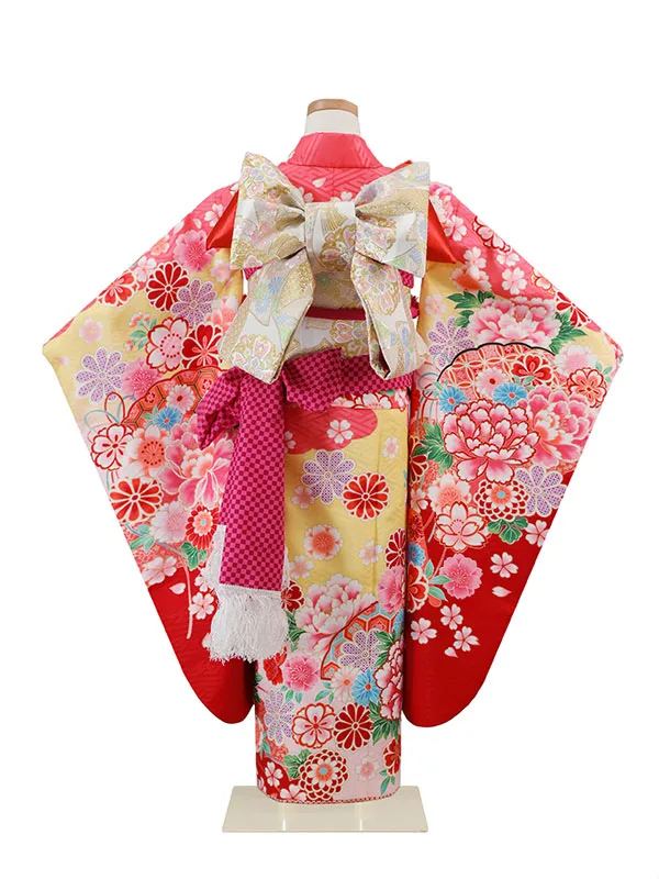 7歳(四つ身)黄 七五三
