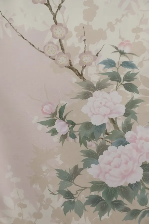 訪問着レンタル　四季の彩り/ピンク