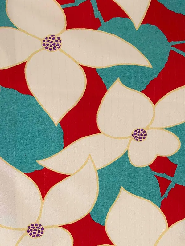 卒業式袴レンタルM0210桔梗・赤×紺