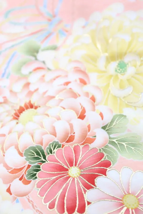 女児産着 お宮参りレンタル【華徒然】百華/真珠色