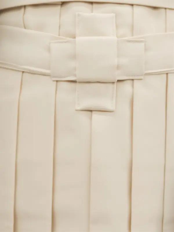 小学生卒業式かんたん袴(男の子)ママも安心　0035刺繍紋入り/紺×クリーム袴