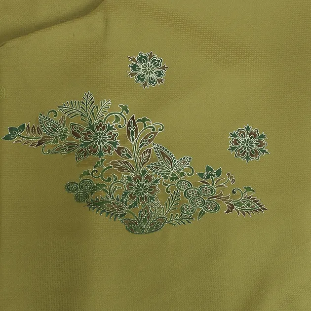 卒業式袴 訪問着 ﾓｽｸﾞﾘｰﾝ 113 緑袴【身長160cm位】