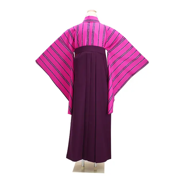 ｼﾞｭﾆｱ袴 卒業式 ﾋﾟﾝｸ 0243 紫袴【身長160cm位】