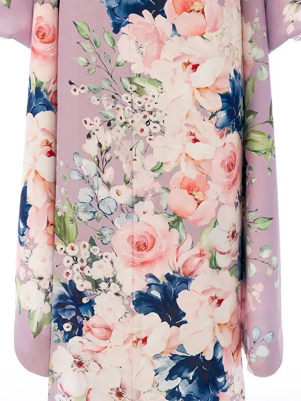 振袖 HACY828 ﾊﾟｰﾌﾟﾙﾋﾟﾝｸ  ﾛｰｽﾞ