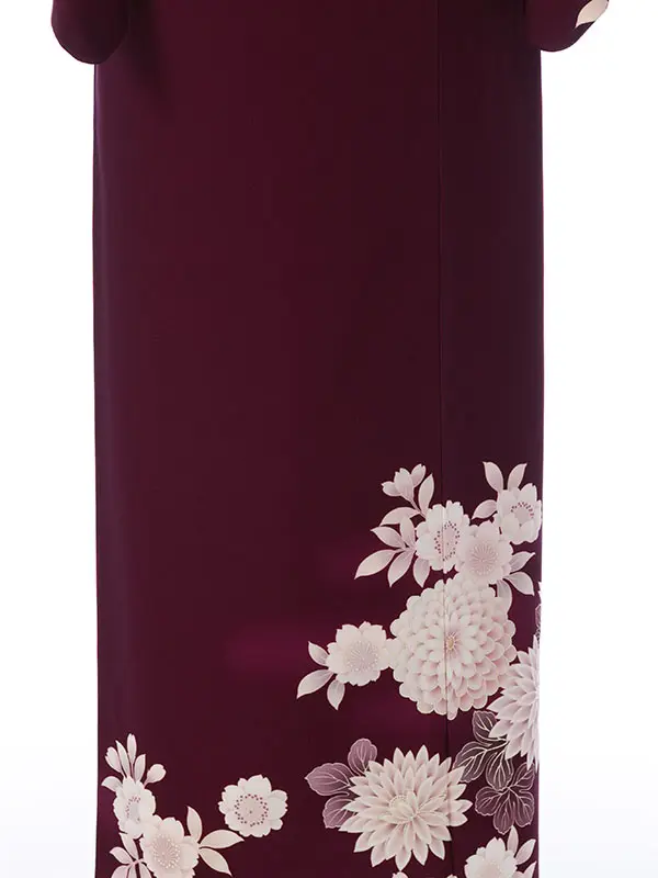 訪問着 HAD2877 紫 大菊