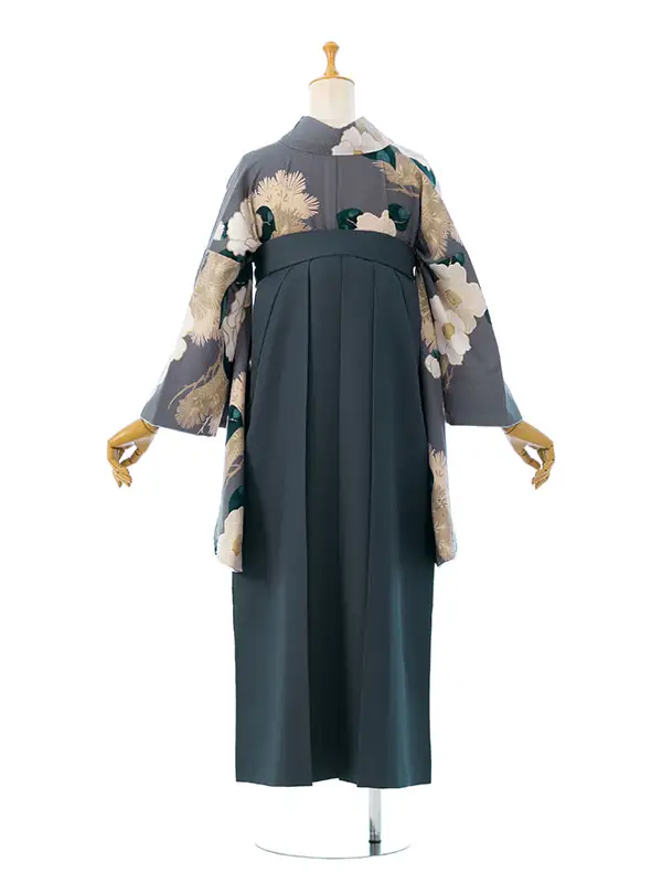 卒業袴 HELE170 HDLE170 九重 ｸﾞﾚｰ|ｸﾞﾚｰ 95