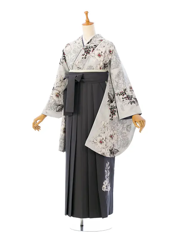 卒業袴 HELE180 HDLE180 JILL ﾗｲﾄｸﾞﾚｰ|ｸﾞﾚｰ 95