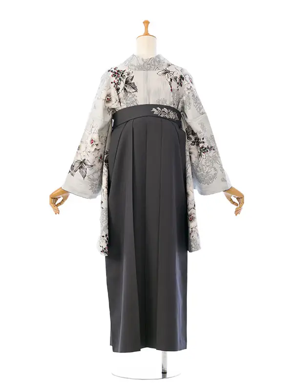 卒業袴 HELE180 HDLE180 JILL ﾗｲﾄｸﾞﾚｰ|ｸﾞﾚｰ 95