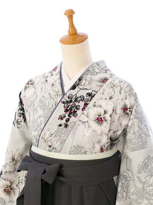 卒業袴 HELE180 HDLE180 JILL ﾗｲﾄｸﾞﾚｰ|ｸﾞﾚｰ 95