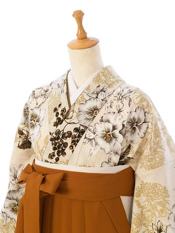 卒業袴 HELE200 HDLE200 JILL ﾍﾞｰｼﾞｭ|ﾃﾗｺｯﾀ 95