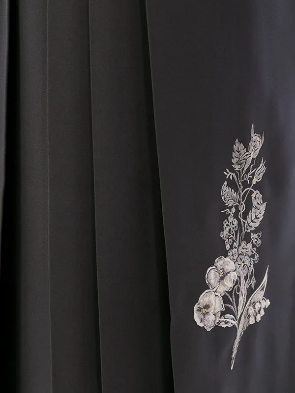 卒業袴 HELE210 HDLE210 JILL ｵﾌ白|ﾌﾞﾙｰｸﾞﾚｰ 95