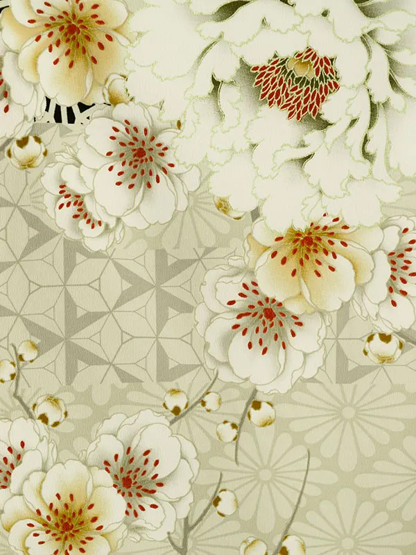 卒業袴 HELE310 HDLE310 NR ｸﾞﾚｰｼﾞｭ|ﾍﾞｰｼﾞｭ 95