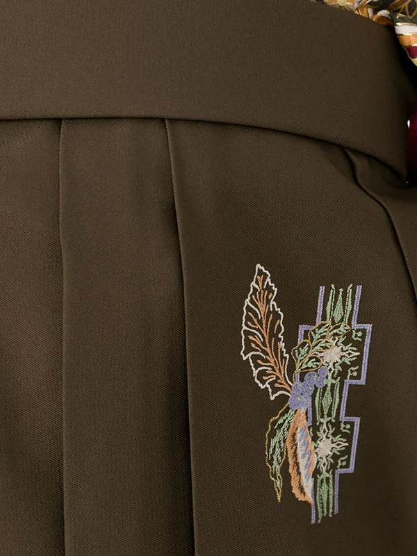 卒業袴 HELE330 HDLE330 詩羽 赤 鳳凰|ｶｰｷ 95