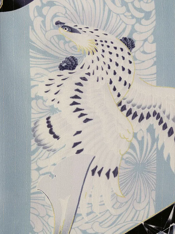 七五三(3歳男)HAO3525 JS 水色鷹|白|銀