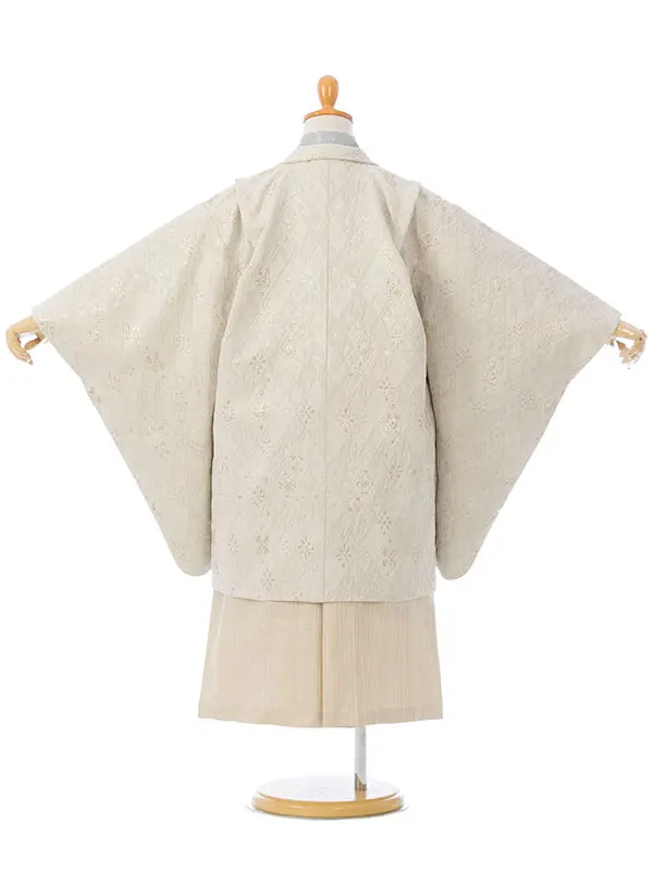 七五三(5歳男)HAO5275 白金|青|ｼｬﾝﾊﾟﾝ金