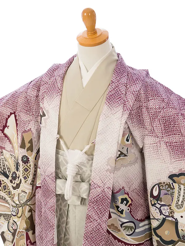 七五三(5歳男)HAO5289 ﾐﾆ5歳 ﾎﾞﾙﾄﾞｰ|ﾍﾞｰｼﾞｭ|白ｸﾞﾚｰ