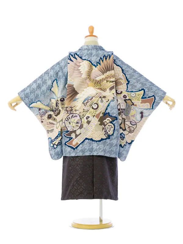 七五三(5歳男)HAO5299 ﾐﾆ5歳 ﾌﾞﾙｰ|ﾍﾞｰｼﾞｭ|黒