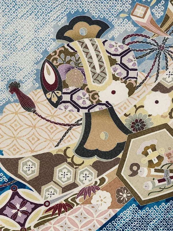 七五三(5歳男)HAO5300 ﾐﾆ5歳 ﾌﾞﾙｰ|ﾍﾞｰｼﾞｭ|白ｸﾞﾚｰ