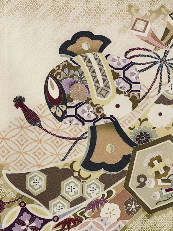 七五三(5歳男)HAO5302 ﾐﾆ5歳 ｺﾞｰﾙﾄﾞ|ﾍﾞｰｼﾞｭ|黒