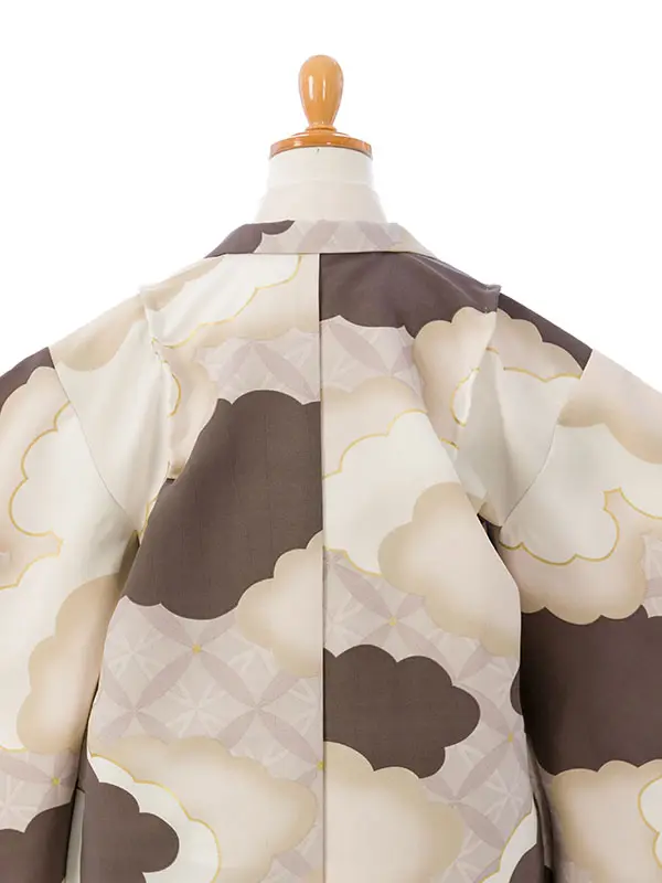 七五三(5歳男)HAO5313 ｸﾞﾚｰｼﾞｭ 雲|ｱｲﾎﾞﾘｰ|白金