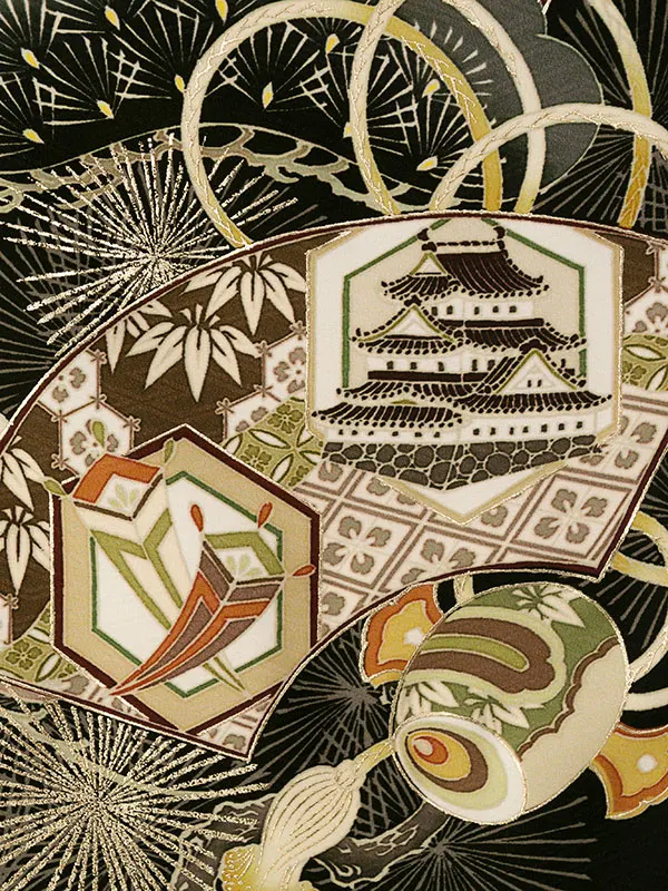 七五三(5歳男)HAO5315 華徒然 赤茶×黒|茶色|黒