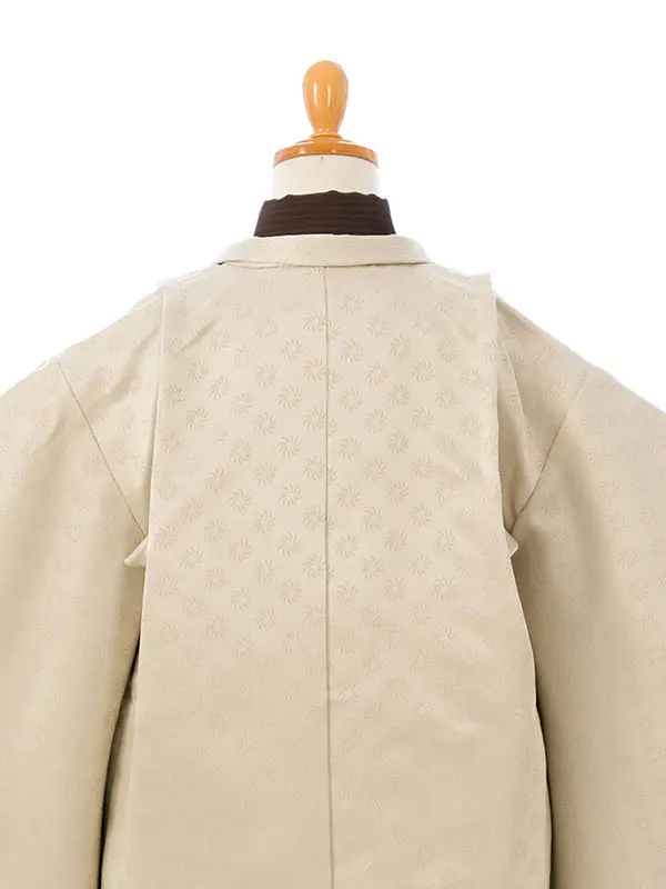 七五三(5歳男)HAO5328 ｸﾞﾚｰｼﾞｭ|こげ茶|黒茶縞