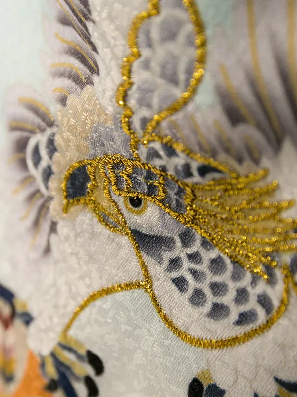 七五三(3歳男被布)HAOH122 水色|薄黄×黄緑