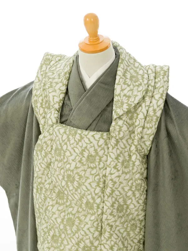 七五三(3歳男被布)HAOH135 抹茶白|ﾍﾞﾛｱｶｰｷ
