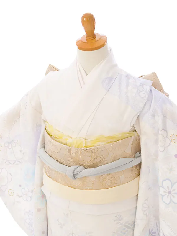 七五三(5歳女)HAP5008 ｱｲﾎﾞﾘｰ 鞠に四季花