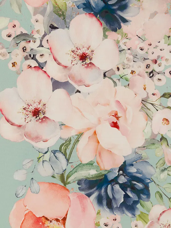 七五三(7歳女)HAP7380 ﾐﾝﾄ ﾛｰｽﾞ絵羽