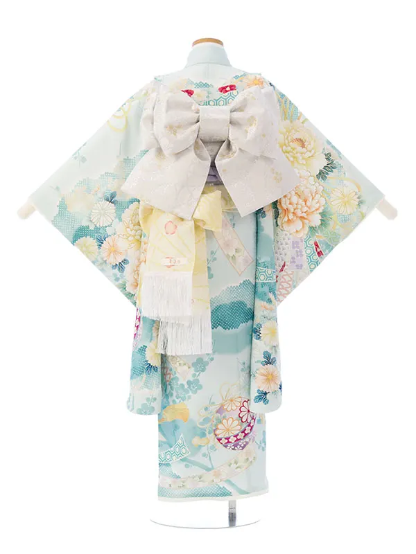七五三(7歳女)HAP7388 華徒然 ﾀｰｺｲｽﾞ熨斗に牡丹