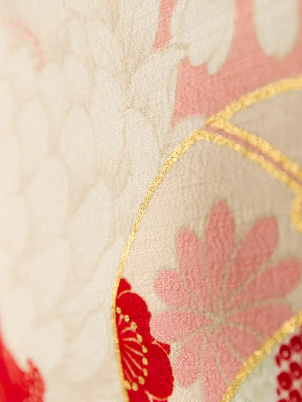 七五三(3歳女被布)HAPH702 華徒然 ﾋﾟﾝｸ|ﾋﾟﾝｸ 疋田 花薬玉