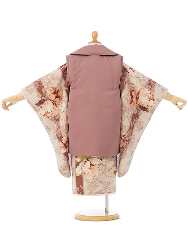 七五三(3歳女被布)HAPH782 ﾋﾟﾝｸ|ﾓｶ