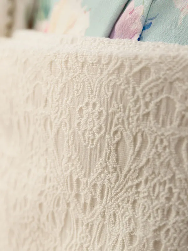 七五三(3歳女被布)HAPH786 ｵﾌ白ﾚｰｽ|水色ﾌﾗﾜｰ