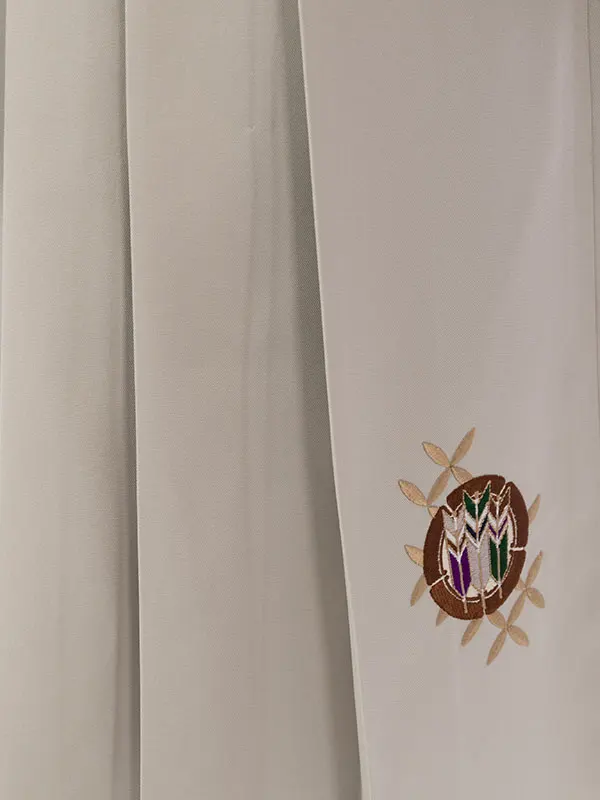 男児ｼﾞｭﾆｱ着物 HAQC120 黒 刺繍紋|えんじ|ｸﾞﾚｰ 刺繍