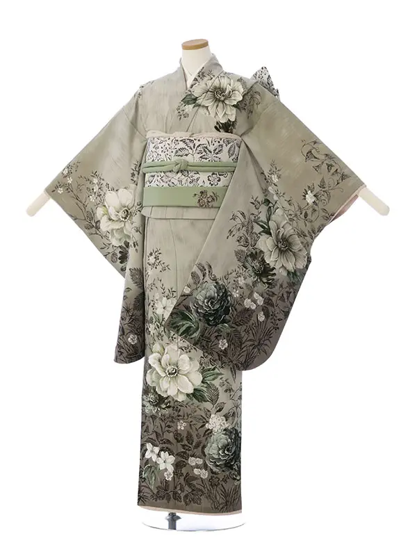子供着物(女の子)HES1008 JILL STUART ｸﾞﾚｰ