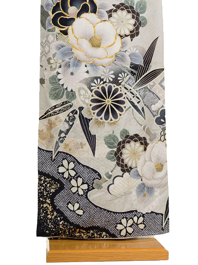 振袖 ﾀﾞｽﾃｨｰｶﾗｰ グレー 0631