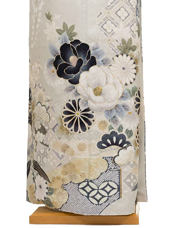 振袖 ﾀﾞｽﾃｨｰｶﾗｰ グレー 0631