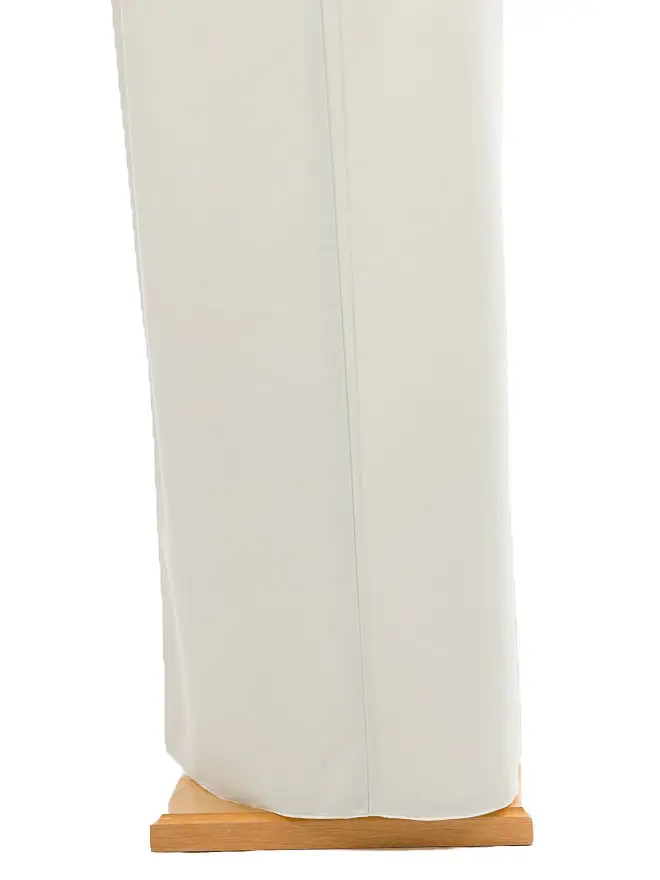 【紅一点】振袖 白 0634