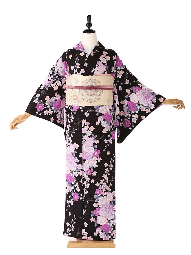 訪問着 ひさかたろまん 牡丹 6066