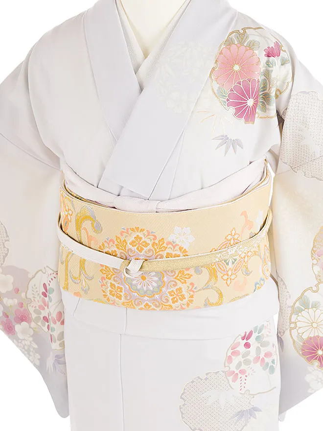 訪問着 japanstyle 薄紫 彩の華紋 S 6461
