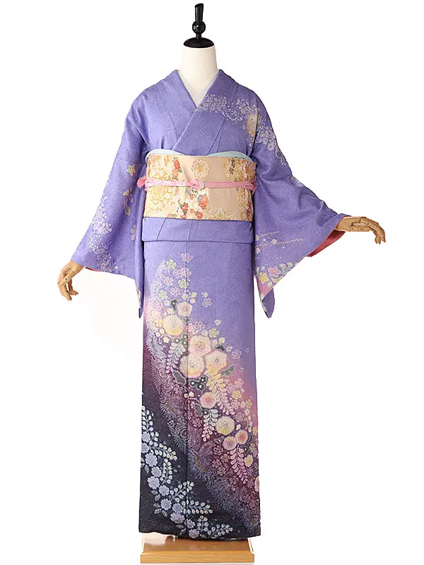訪問着ｵﾘｼﾞﾅﾙ紫辻が花6124