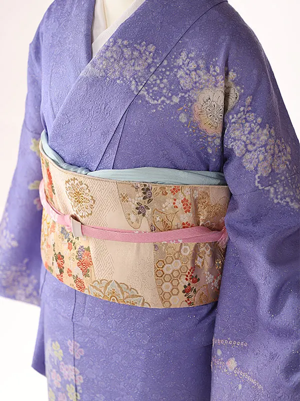 訪問着ｵﾘｼﾞﾅﾙ紫辻が花6124