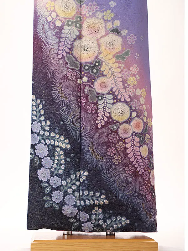 訪問着ｵﾘｼﾞﾅﾙ紫辻が花6124