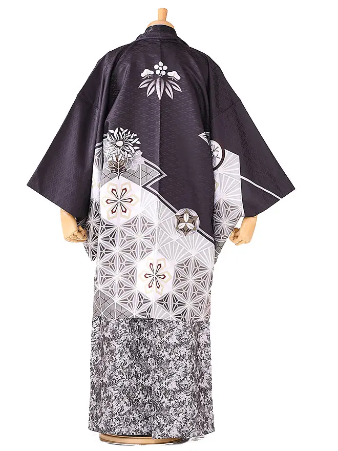 成人式 卒業式 男袴 藤岡真威人 黒 0312