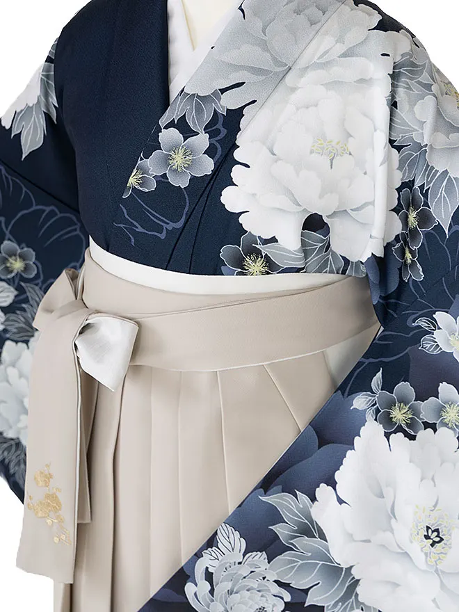 舞ひめ 卒業式 女袴 青 9762