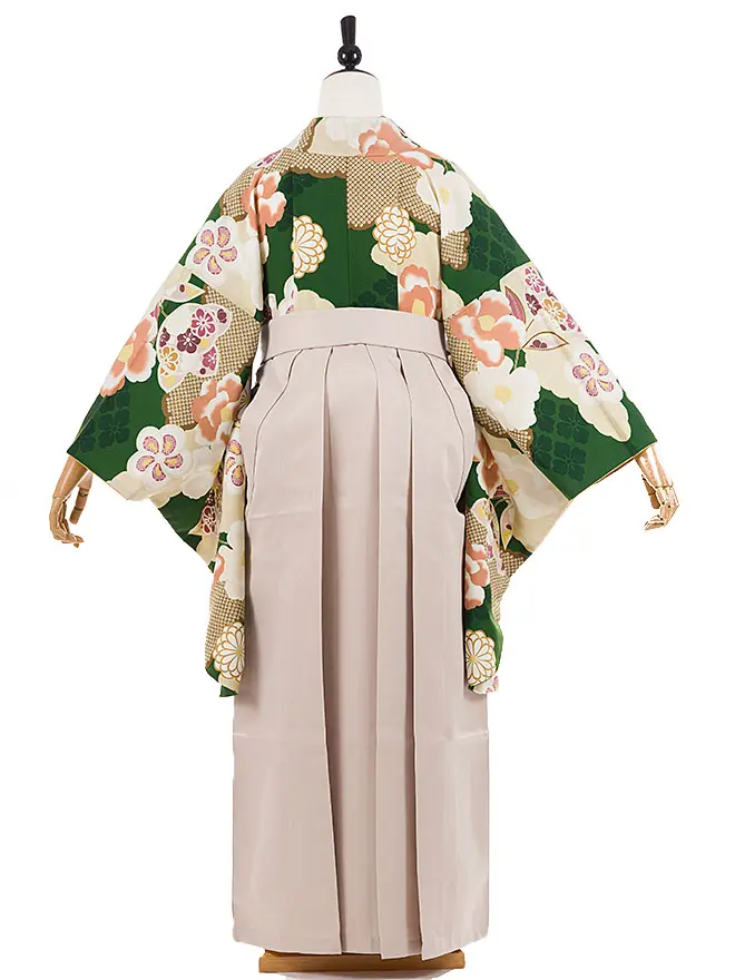 卒業式 女袴 KANSAI 緑 9765