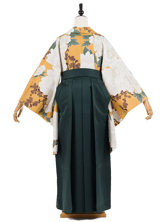 卒業式 女袴 ｶﾗｼ色 牡丹 9766