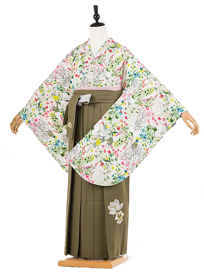 卒業式 女袴 SUGAR KEI 白  9771